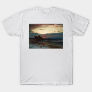 A Winter Sky by George Inness T-Shirt